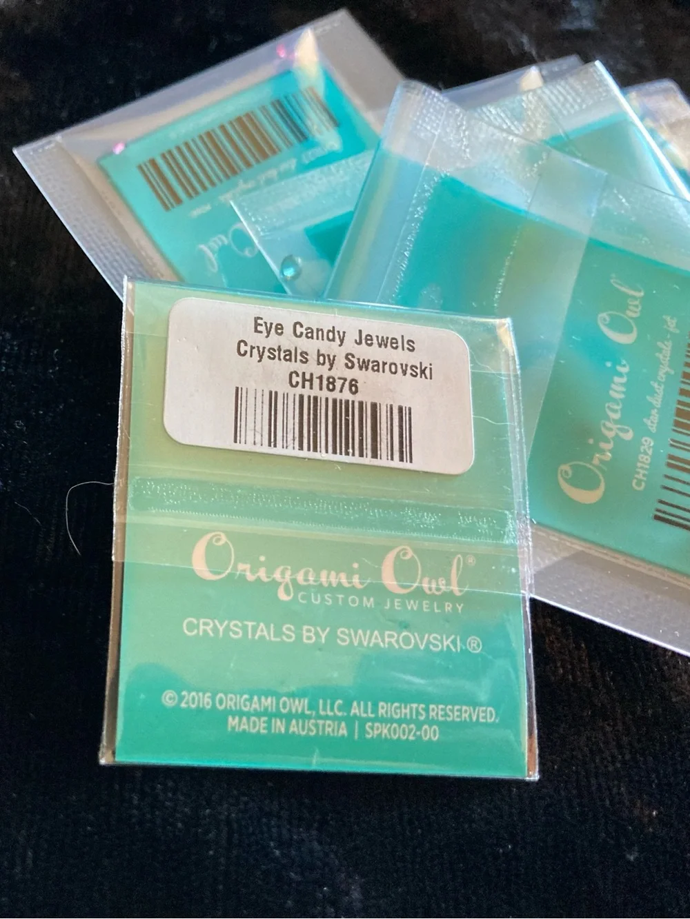 Origami Owl ‘ Sprinkle Some Sparkle' Swarovski Crystal gems 6 packs
